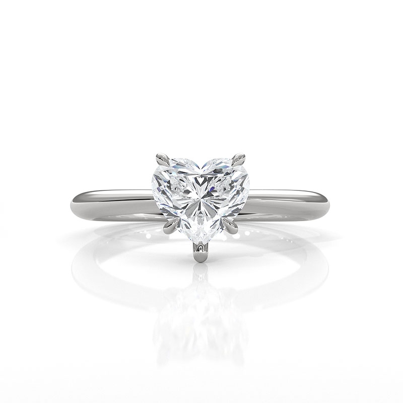  diamond Ring 14k Gold White