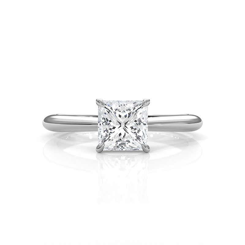  diamond Ring 14k Gold White