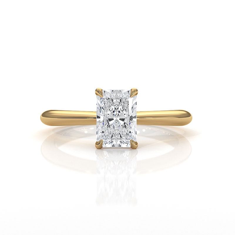  diamond Ring 14k Gold Yellow