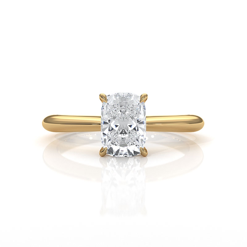  diamond Ring 14k Gold Yellow