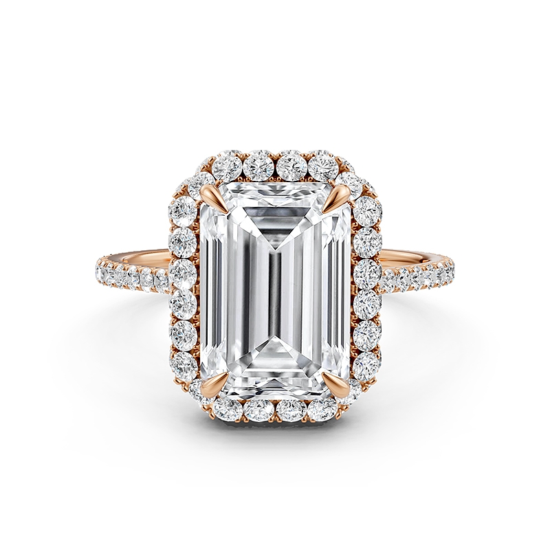  diamond Ring 14k Rose Gold