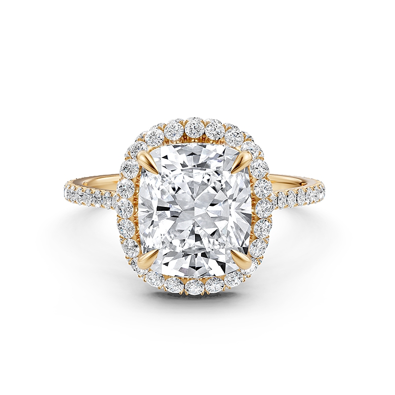  diamond Ring 14k Gold Yellow