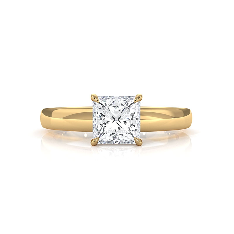  diamond Ring 14k Gold Yellow