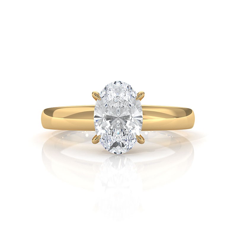  diamond Ring 14k Gold Yellow