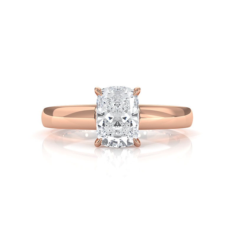  diamond Ring 18k Rose Gold