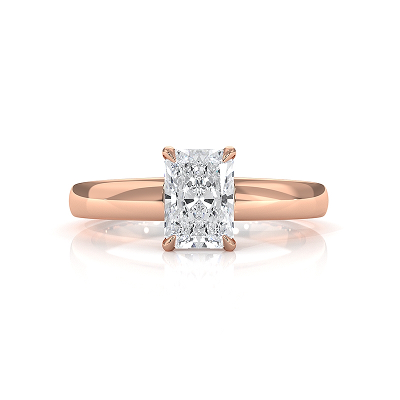  diamond Ring 14k Rose Gold