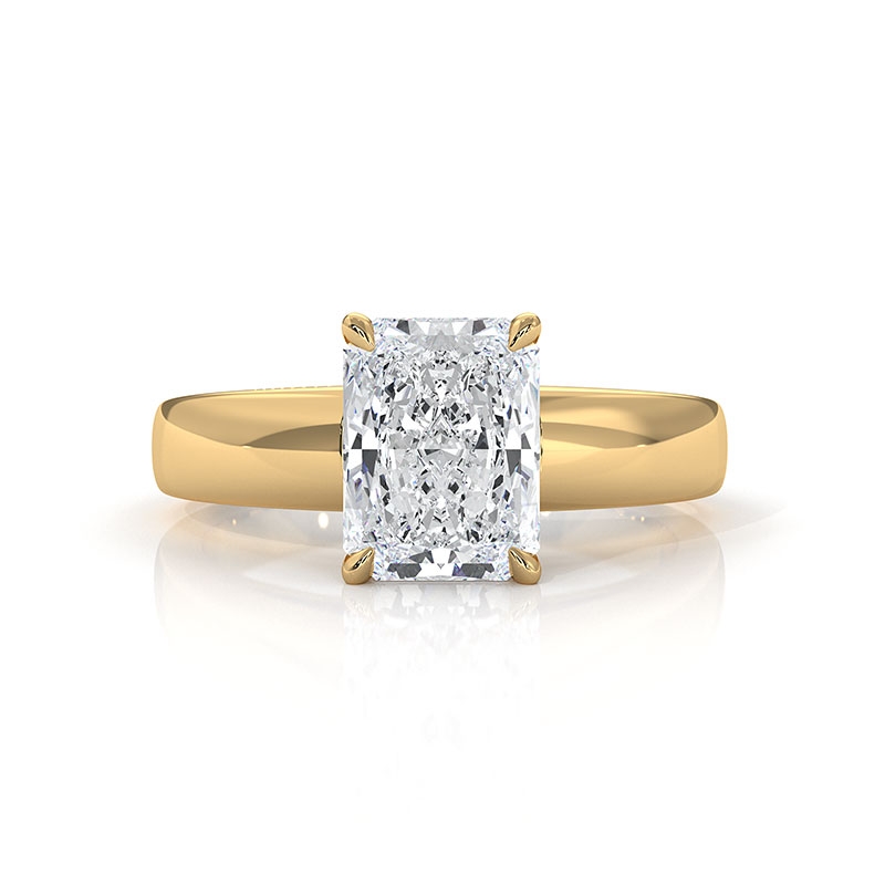  diamond Ring 14k Gold Yellow