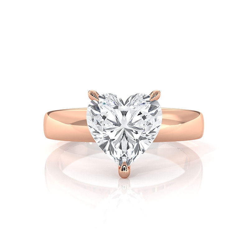  diamond Ring 14k Rose Gold