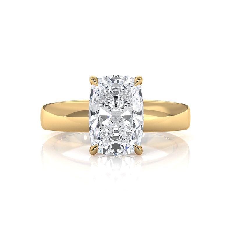  diamond Ring 18k Gold Yellow