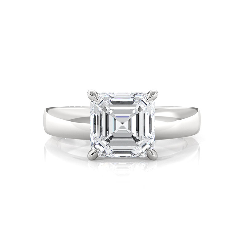  diamond Ring 14k Gold White