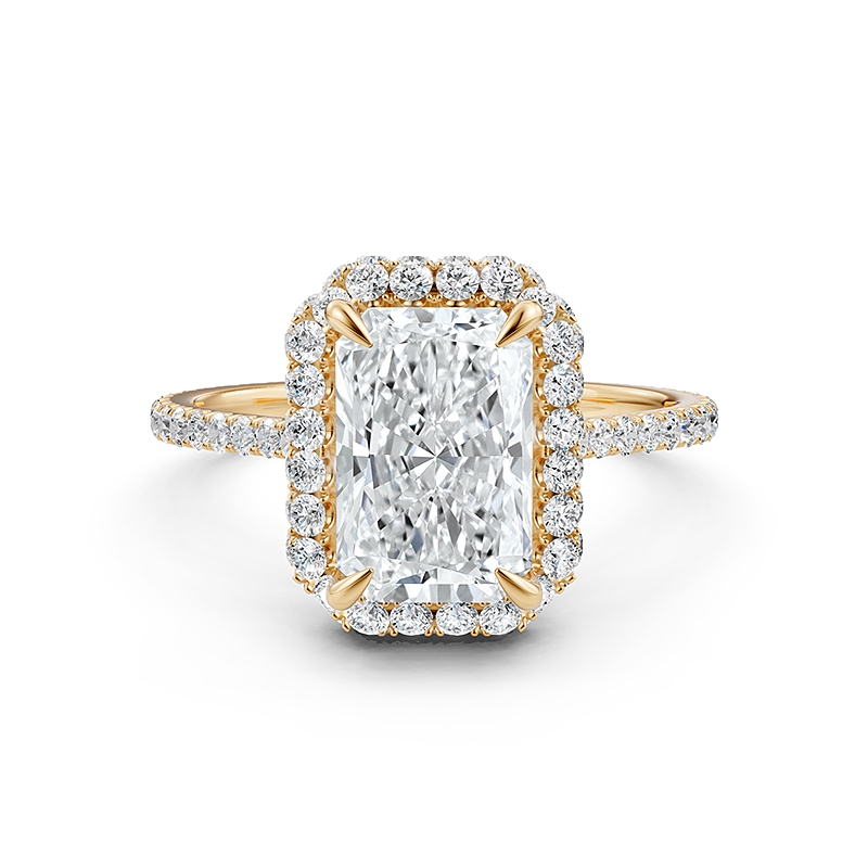  diamond Ring 14k Gold Yellow