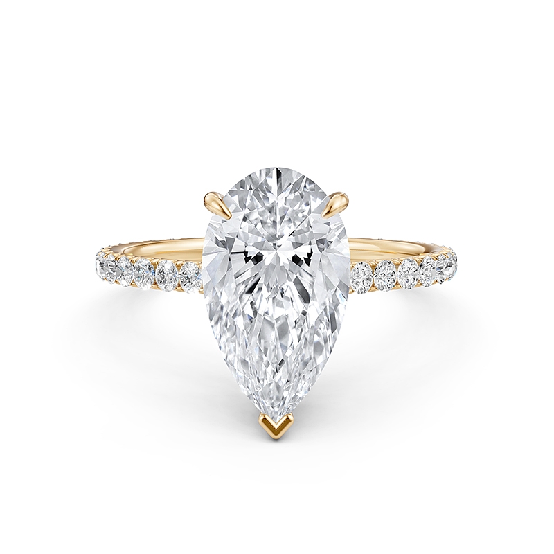  diamond Ring 14k Gold Yellow