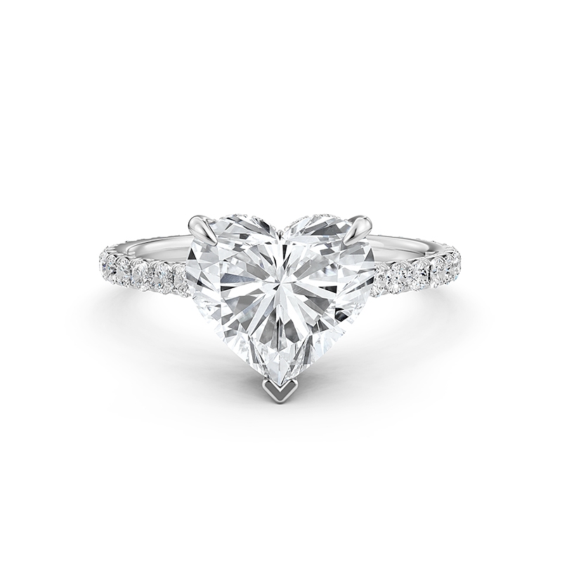  diamond Ring 14k Gold White