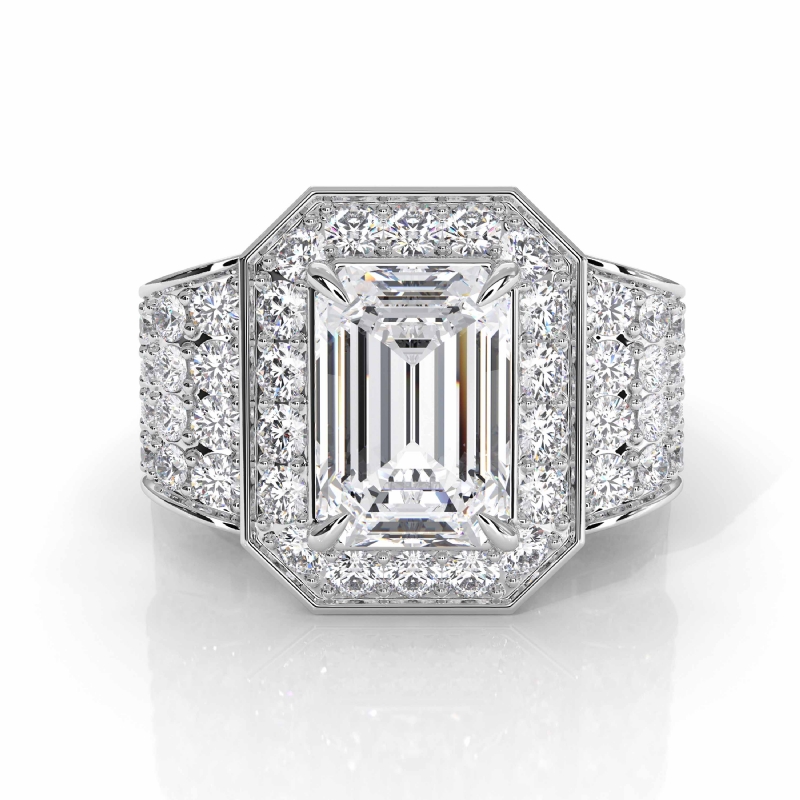  diamond Ring Platinum 950