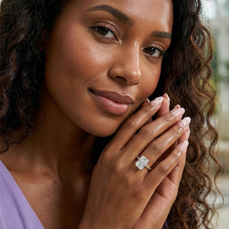  diamond Ring 18k Gold Yellow