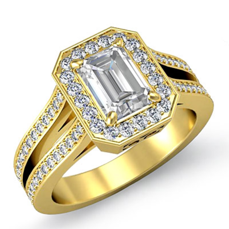  diamond Ring 18k Gold Yellow