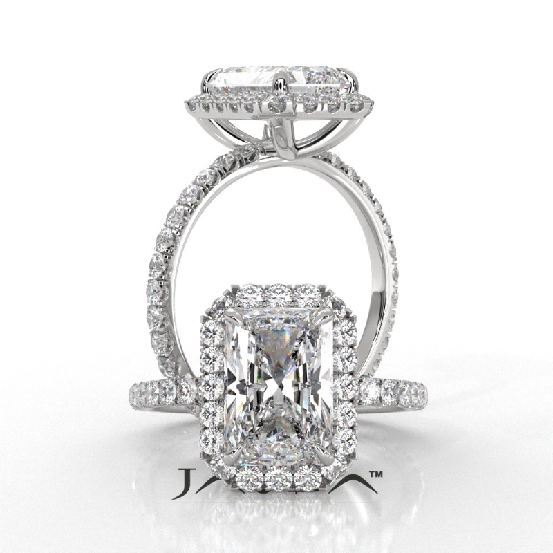  diamond Ring 14k Gold White