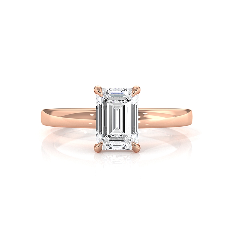  diamond Ring 18k Rose Gold