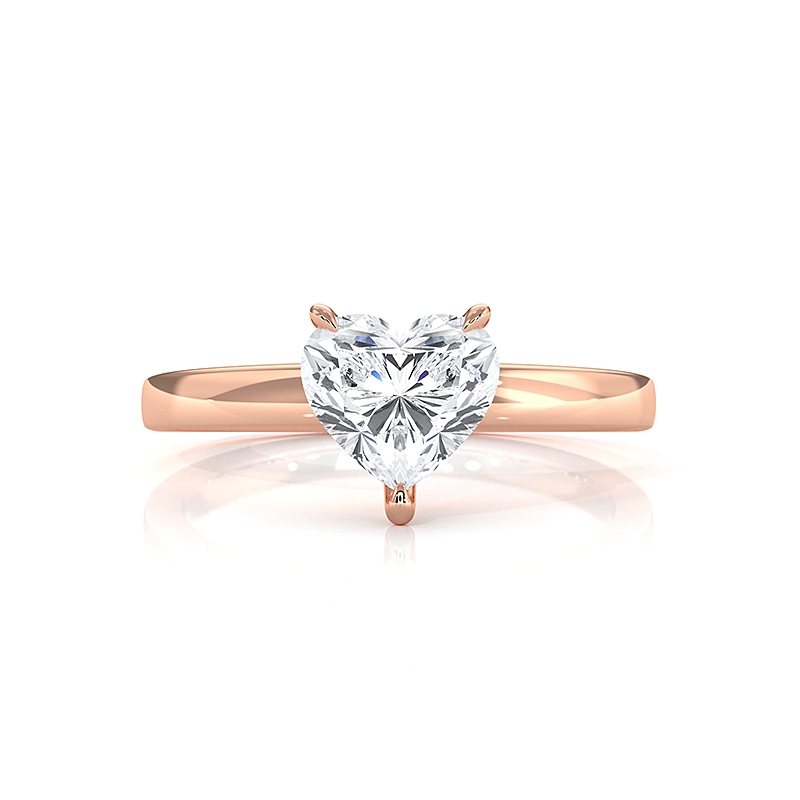  diamond Ring 18k Rose Gold