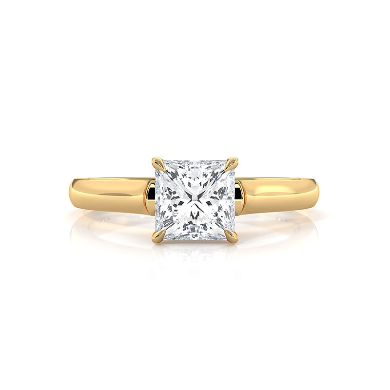  diamond Ring 14k Gold Yellow