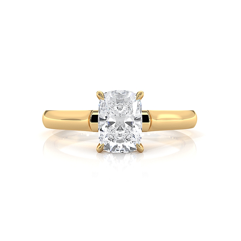  diamond Ring 18k Gold Yellow