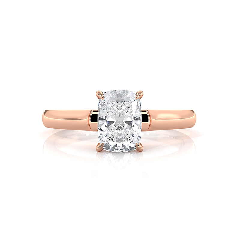  diamond Ring 18k Rose Gold