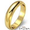 Men Wedding Band Dome Comfort Fit Solid Ring 7.5mm 14k Gold Yellow 7.3g 5-5.75 Sz