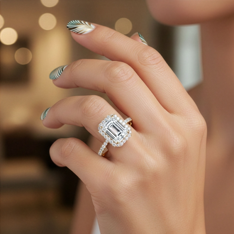  diamond  18k Gold Yellow