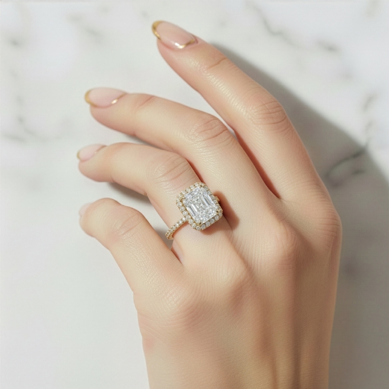  diamond  18k Gold Yellow