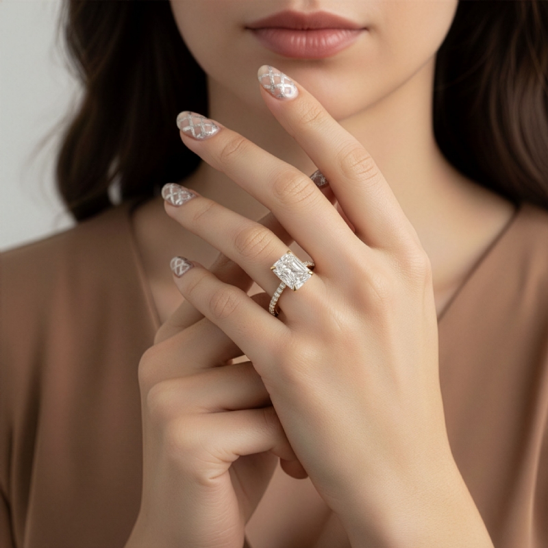  diamond Ring 14k Gold Yellow