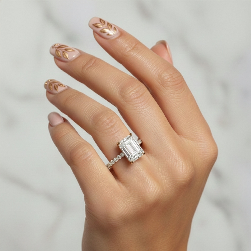  diamond Ring 14k Gold Yellow