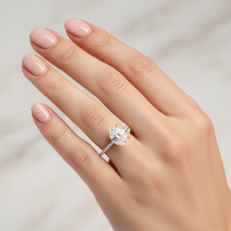  diamond  18k Gold Yellow