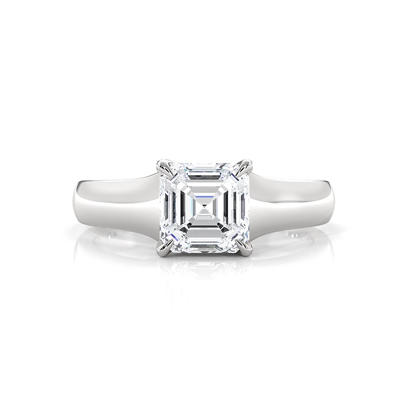  diamond Ring Platinum 950