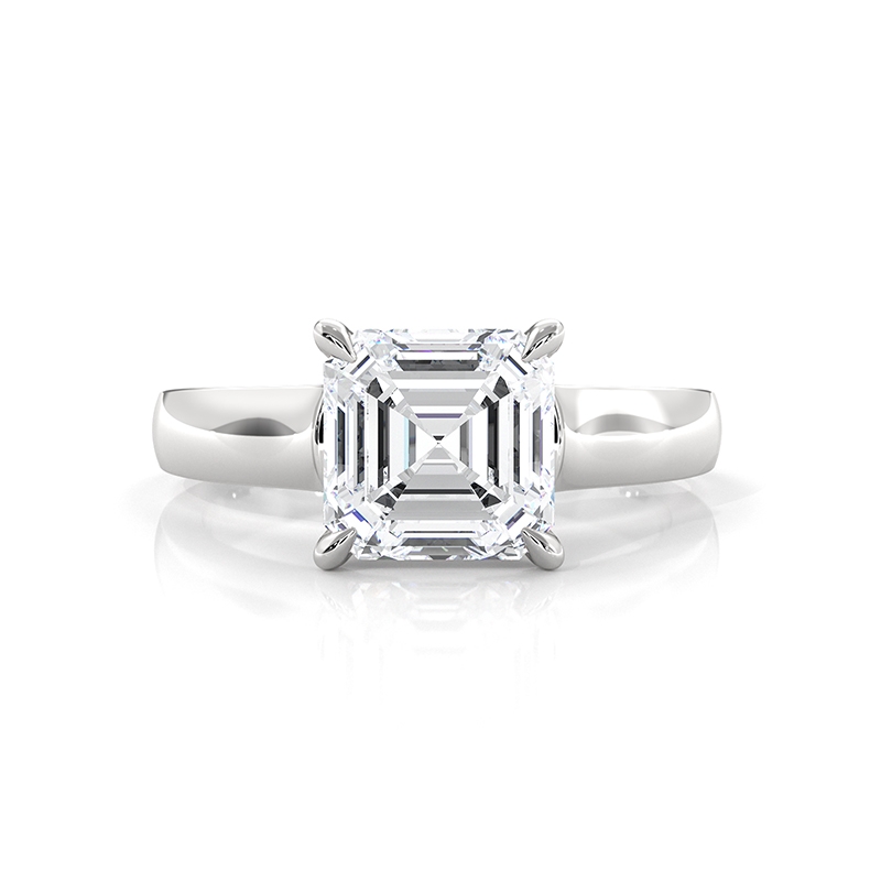  diamond Ring 14k Gold White