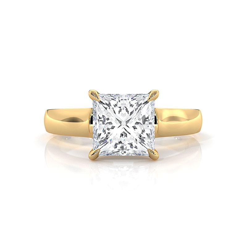  diamond Ring 14k Gold Yellow