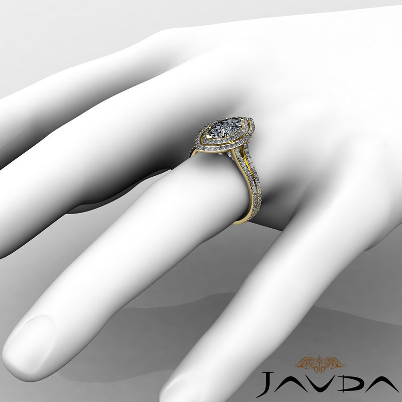  diamond Ring 14k Gold Yellow