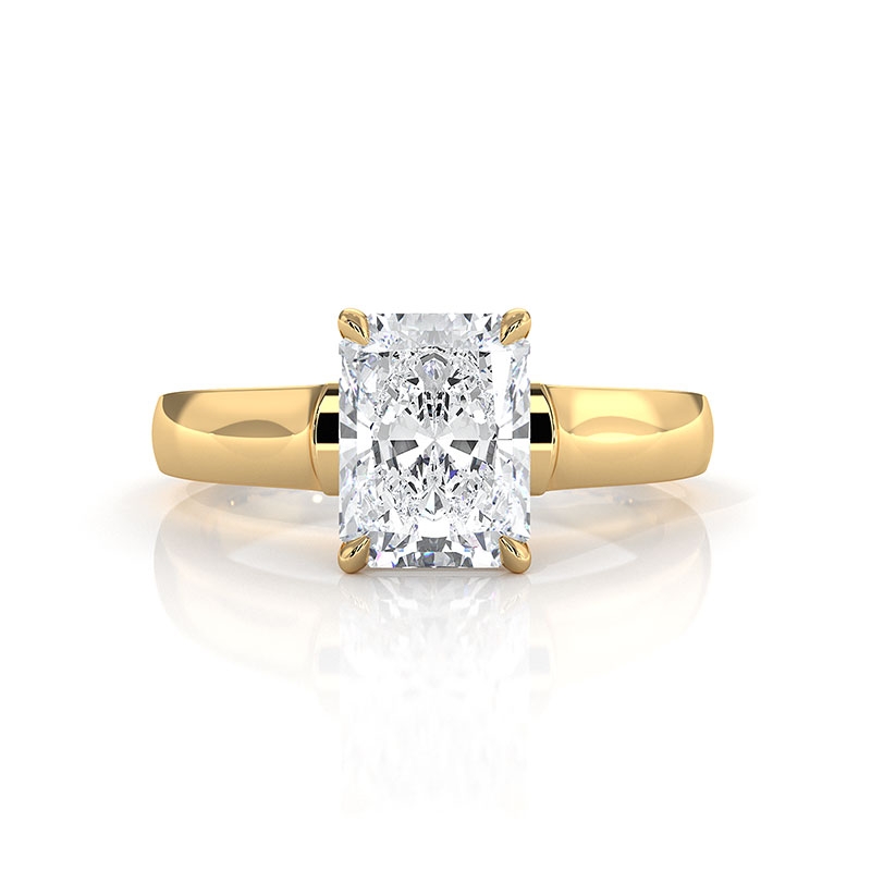  diamond Ring 14k Gold Yellow