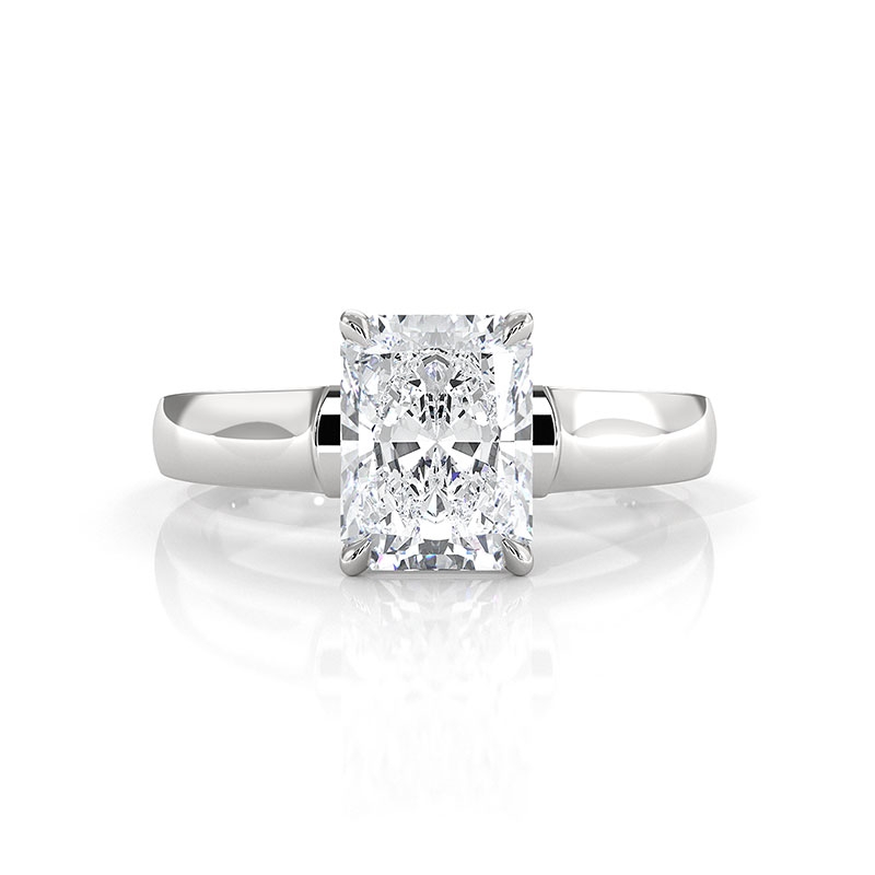  diamond Ring 14k Gold White