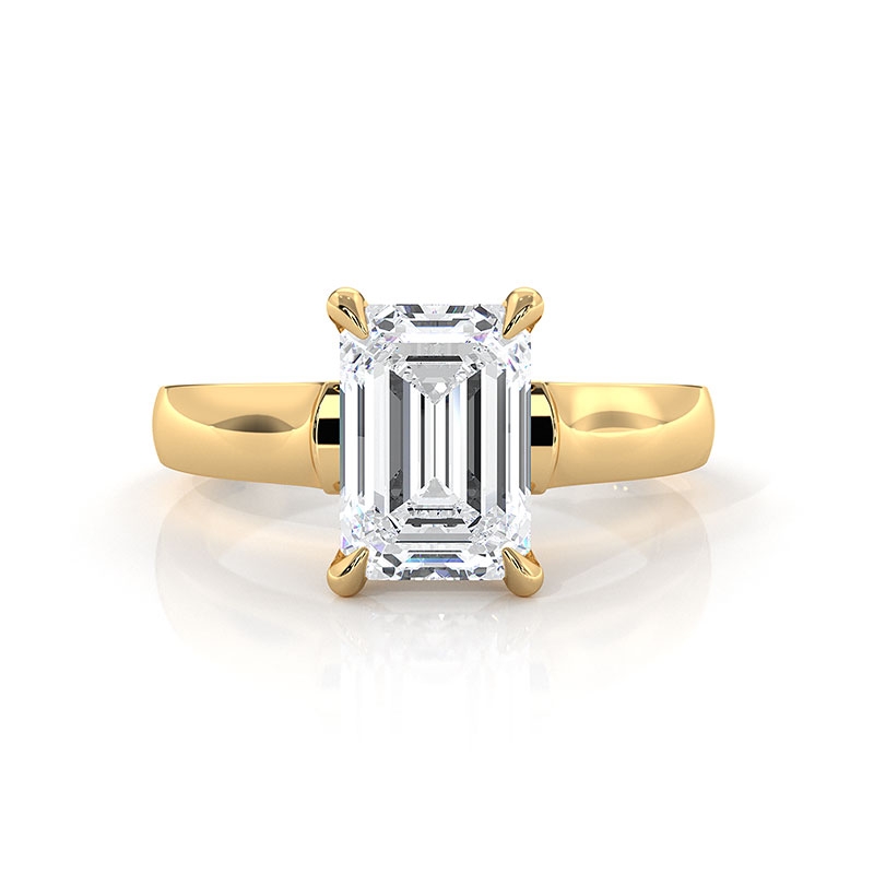  diamond Ring 14k Gold Yellow
