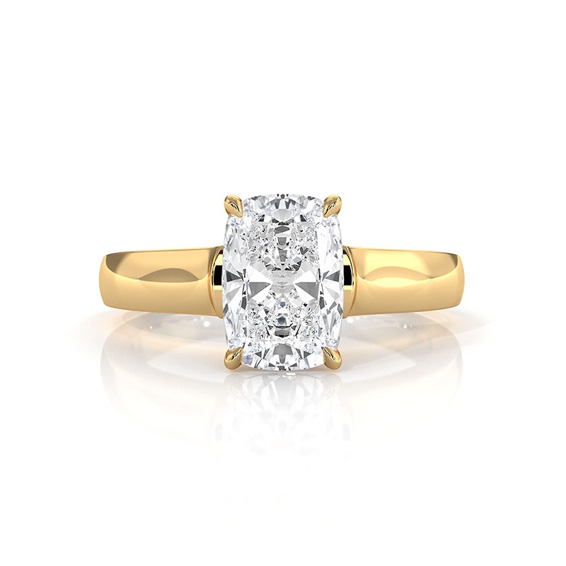 diamond Ring 18k Gold Yellow
