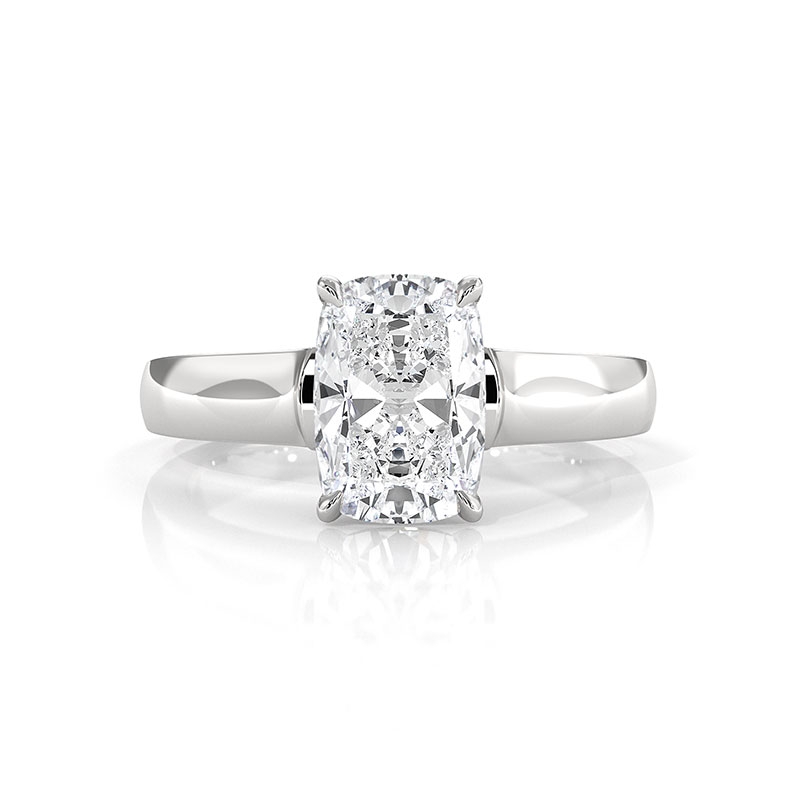  diamond Ring 14k Gold White