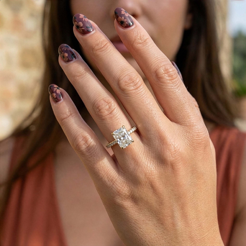  diamond  18k Gold Yellow