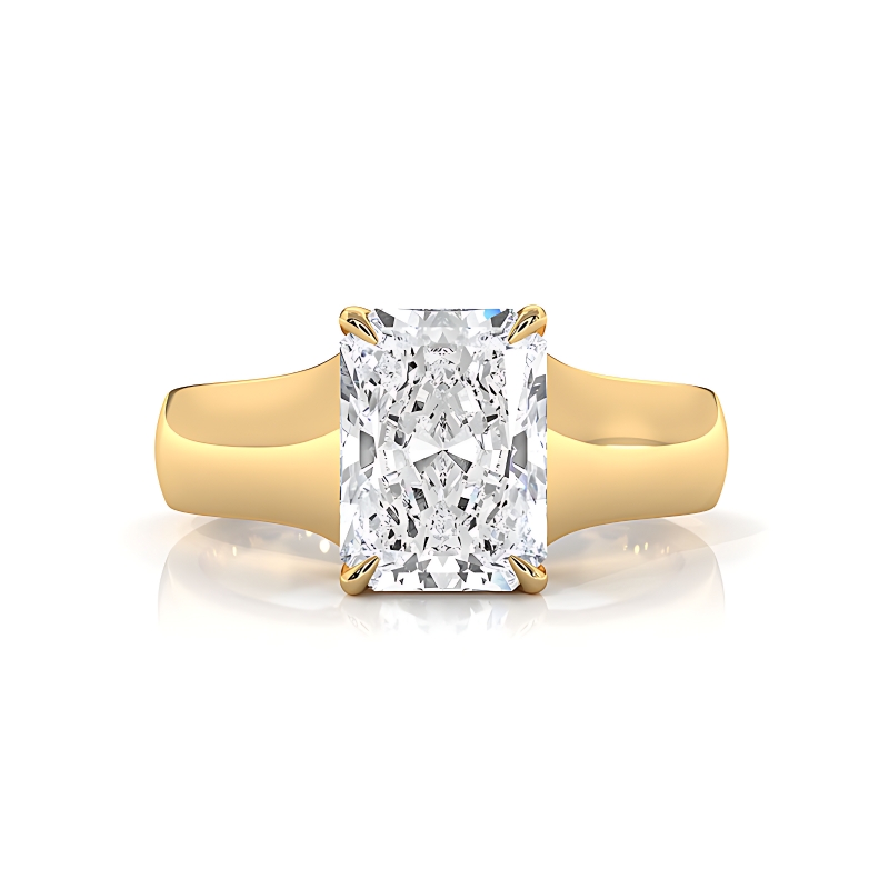  diamond Ring 14k Gold Yellow