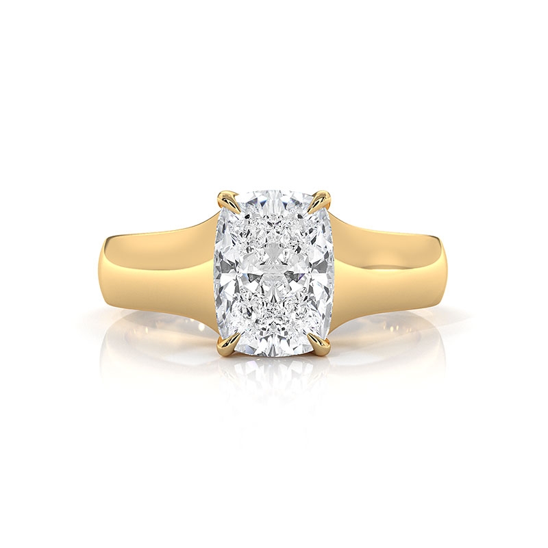  diamond Ring 14k Gold Yellow