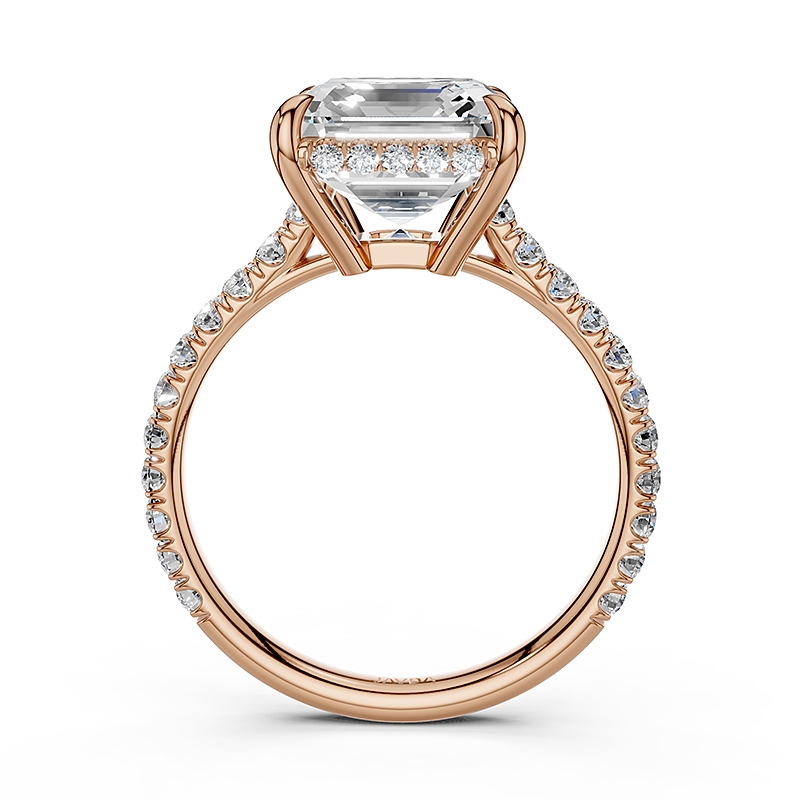  diamond Ring 18k Rose Gold