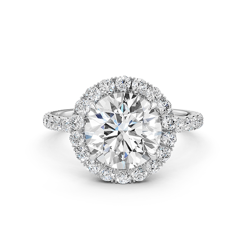  diamond Ring 14k Gold White