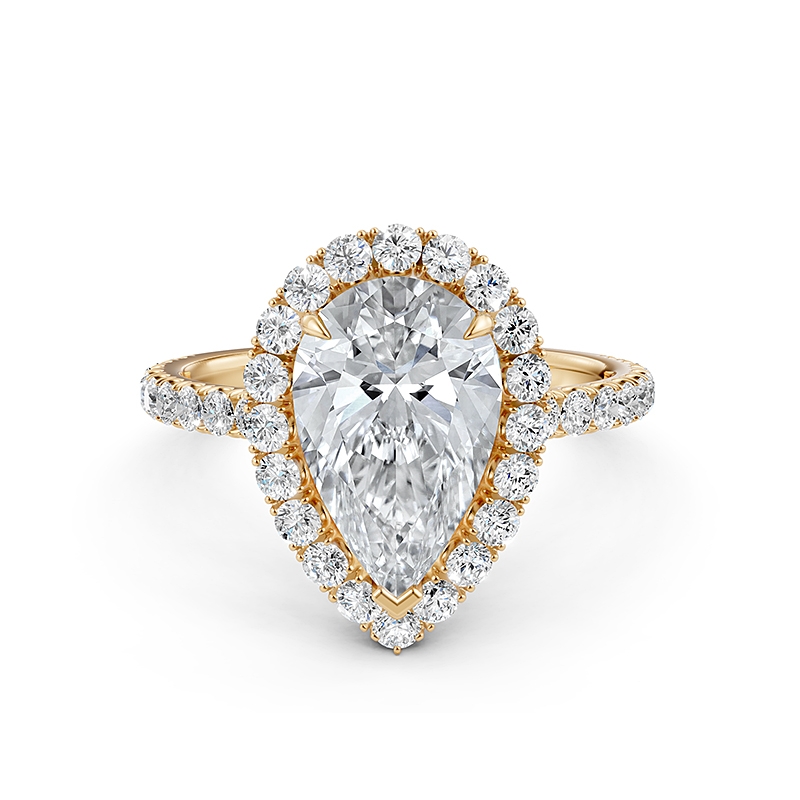  diamond Ring 14k Gold Yellow