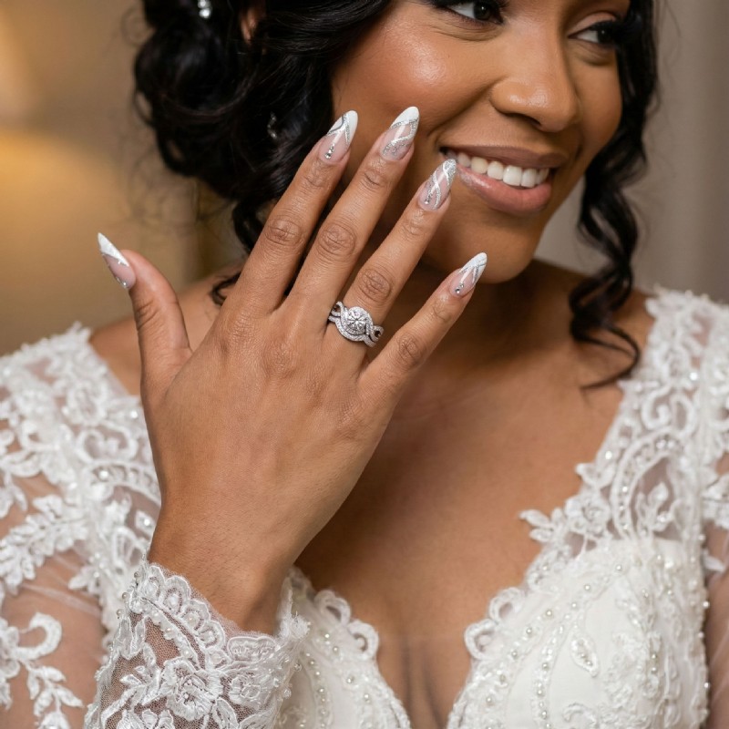  diamond Ring Platinum 950