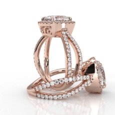  diamond Ring 14k Rose Gold