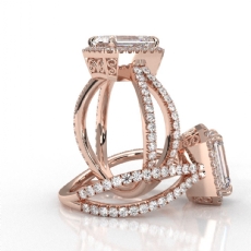  diamond Ring 14k Rose Gold